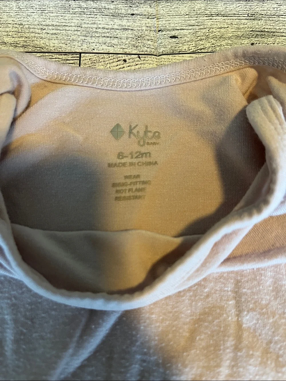 Kyte Baby Bamboo Long Sleeve Baby Bodysuit Size 6-12 Months